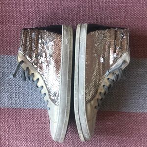 P448 mid high top sneakers